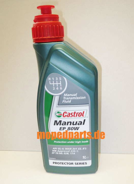 Getriebeöl Castrol EP 80W SAE 80W 1 Liter