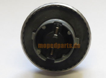 Tankdeckel NIRO mit Schloss für Mofa (30 mm), Hercules Prima, Zündapp