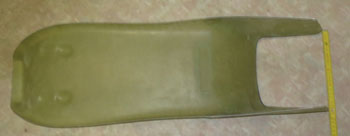 Sitzbank für Sachs Cup Replica, Nachbau GFK - Rohteile