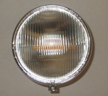 Scheinwerfer Moped Mofa, Hercules Prima, Fassung BAX15D, Lampentopf chrom