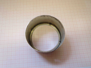 Topf Chrom für Tacho oder Drehzahlmesser 71 mm,  aus Altbestand ****