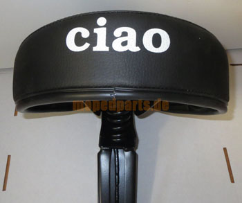 Sattel mit eckiger Sattelstütze "Ciao"