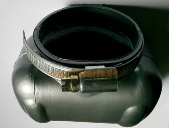 Ansauggeräuschdämpfer mit Aufnahme für Luftfilter