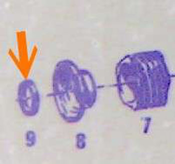 Dichtring Tachoantrieb Sachs 50S, 501, 50SW, 80