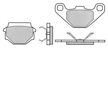 Bremsbeläge Hercules Supra 4GP vorne, TRW Lucas