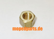 Auspuffmutter für Puch Maxi, Messing