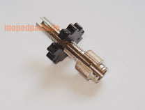 Stellschraube M7 x 42 mm, Rändelmutter schwarz