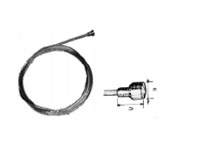 Innenseil Bremse Kupplung 2,0mm mit Nippel 6x8mm