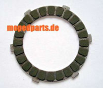 Kupplungslamelle für Puch 50M, 50SE, Monza 4S, 4SL, NSU Quickly