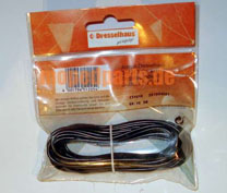 Kabel schwarz, 1.50, 5 Meter