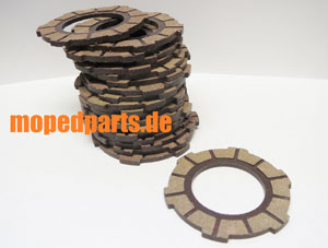 Kupplungslamelle Sachs 505, 504, 3,3 mm, Hercules Prima, M-Reihe, 20er Pack