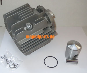 Zylinder 38,0 mm 50 ccm, Hecules Prima, Optima, Sachs 505 und 504, Nachbau
