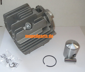 Zylinder 38,0 mm 50 ccm, Hecules Prima, Optima, Sachs 505 und 504, Nachbau