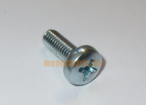 Kreuzschlitzschraube 6x16 mm, Seitenverkleidung + Schutzbech, Hercules Prima 4 +5,M1, M2, M4, M5