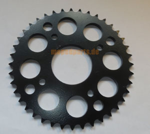 Kettenrad 40 Zähne, sproket for typ with spokes, Hercules Sachs K125S mit Speiche