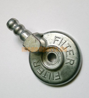 Filterdeckel Bing Vergaser Typ 15, 16, 17, 18, Hercules KX 5,Supra GP + Enduro, GT, Zündapp CS 25, Puch X50