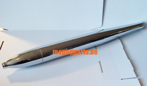 Auspuff Zigarrenform 55 mm