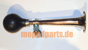 Hupe mit Balg und Montageschelle