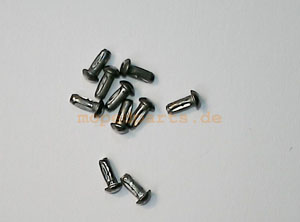 Kerbnagel Typenschild Motor,10 Stück,  Hercules , Zündapp