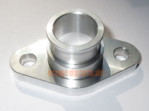 Ansaugstutzen Zündapp 20 mm für Mikuni Vergaser, gerade