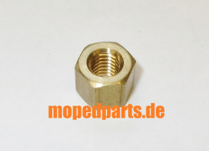 Auspuffmutter für Puch Maxi, Messing