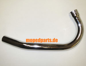 Krümmer Zündapp, Anschluss Zylinder 32, Auspuff 30 mm, zweifach gebogen