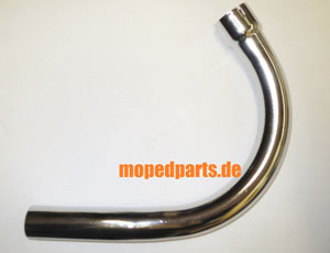 Krümmer Zündapp, Anschluss Zylinder 36, Auspuff 30 mm, einfach gebogen