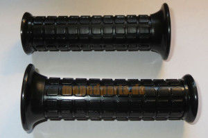 Griffe Gummi, rechteckiges Design, Hercules, Zündapp, Länge ca. 126 mm