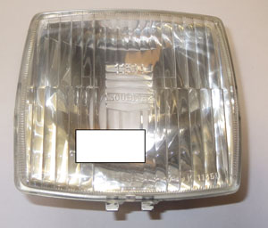 Schweiwerfer - Einsatz Peugeot, ca 98x89 mm