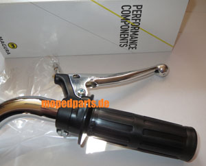 Gasgriff original Magura mit Metallhebel, ohne Stellschraube