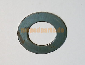 Scheibe Schaltwelle Zündapp KS 50, 16,1x28x1 mm aus Altbestand