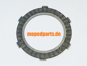 Kupplungslamelle Zündapp KS 50, C50, GTS50, M50 M25 434 Bergsteiger, ZD, ZL, ZX