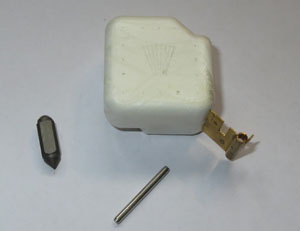 Schwimmer BING mit Achse und Ventil aus Altbestand