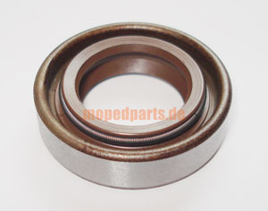 Wellendichtring 17 x 28 x 7 mm für Zündapp Kurbelwelle links, Viton, Doppellippe