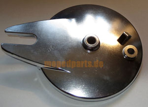 Bremsteller hinten Zündapp KS50 Typ 517, 529, für 150 mm (große) Nabe