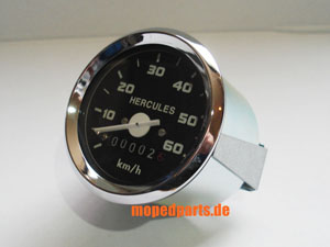 Moped und Mofa Tacho HERCULES, 60 mm, incl. Beleuchtung