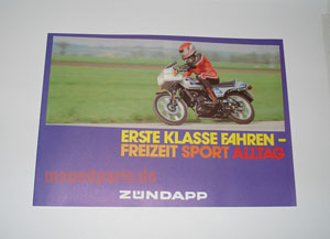 Zündapp Katalog 1984 *********