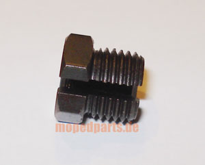 Stellschraube mit Schlitz, M10x1, Kupplungszug Sachs 50/3, 50/4
