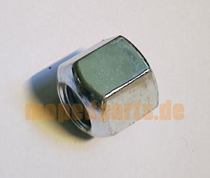 Mutter M8, 12 mm hoch, SW 13, verzinkt