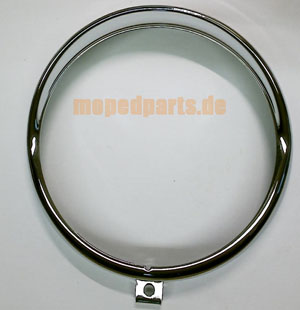 Scheinwerferring, Chromring, Glashaltering Zündapp 517, 145/128 150/144