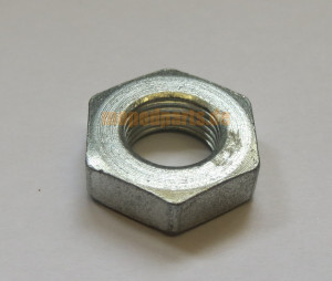 Sechskantmutter, flach, M11x1, 6 mm, SW19