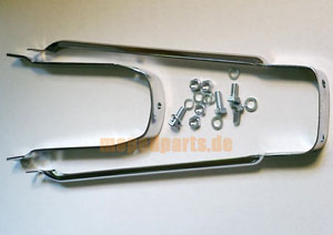 Strebe und Bügel chrom, vorderes Schutzblech, Hercules M4, M5, P3, Prims 4, 4S, 5