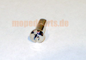 Speichennippel mit 2,34 mm Gewinde, Hercules 219, Chrom