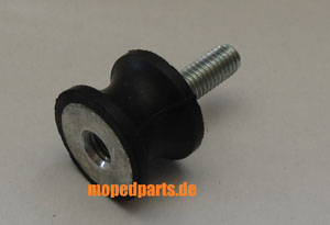 Gummilager, Gewinde 6 mm einseitig innen, 20x15mm