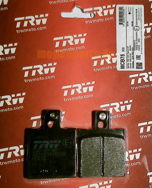 Bremsklötze KTM 50 ccm + 80 ccm von TRW Lukas