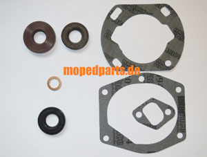Dichtsatz Hercules Prima 2 + 4, M4, Sachs 504 komplett, Viton, Pedalversion