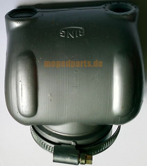 Ansauggeräuschdämpfer mit Aufnahme für Luftfilter