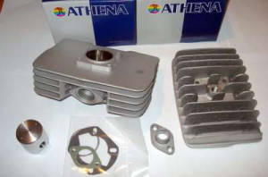 Tuning Zylinder + Kopf für Sachs Motor 501, 50S, Athena, mit 14 mm Kolbenbolzen