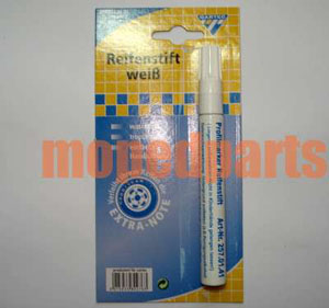 Reifenstift weiss