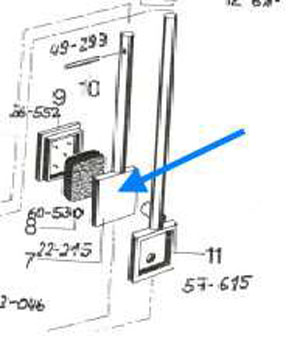 Gasschieber, Bing 81/8/101 Sachs Saxonette